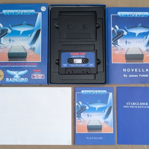 Starglider (Rainbird / Firebird) ZX Spectrum game like new, complete in box