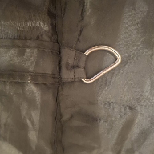 Ermanno Scervino garment bag like new, black with logo
