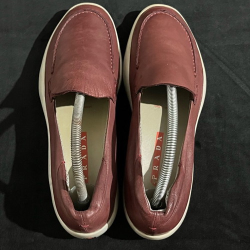 Prada Sport slip-on shoes like new, size 38.5, bordeaux