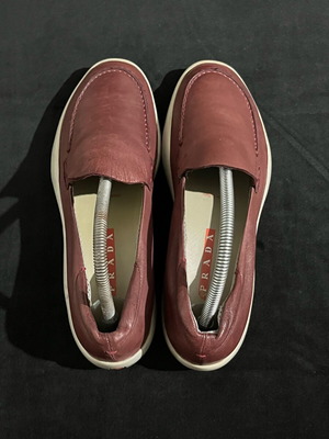 Prada Sport slip-on shoes like new, size 38.5, bordeaux