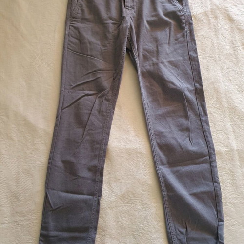 Zara men's pants used with belt dark gray