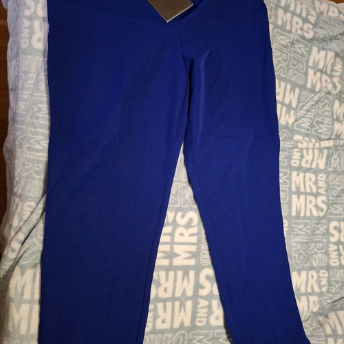 Suit pants new, blue, unworn