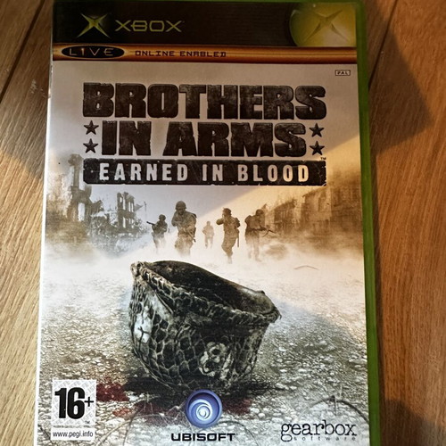 Brothers in Arms Earned in Blood Xbox Original game like new