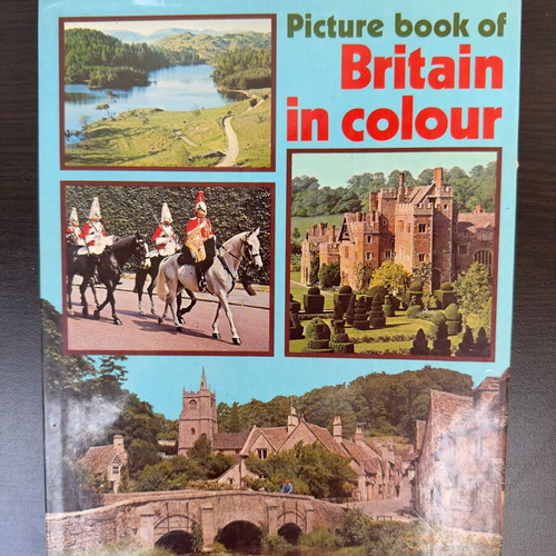 Picture book of Britain in Colour used, hardcover coffee table book