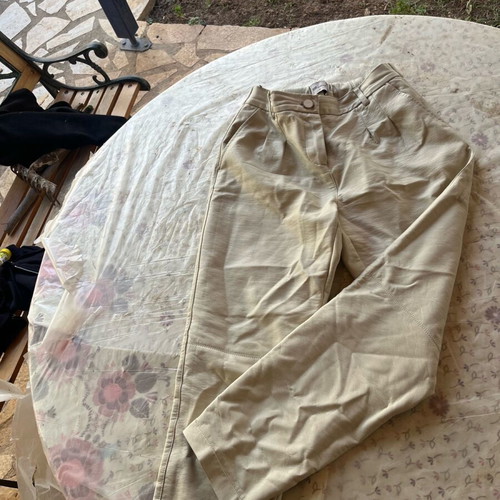 Women's leather pants like new, size M 38 10