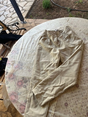 Women's leather pants like new, size M 38 10