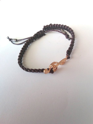 Handmade macrame bracelets small size multicolor, new
