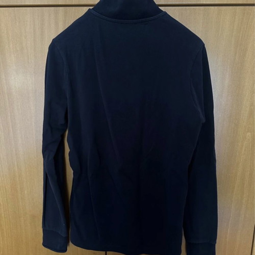 Moncler Long-Sleeve Shirt Black Medium like new