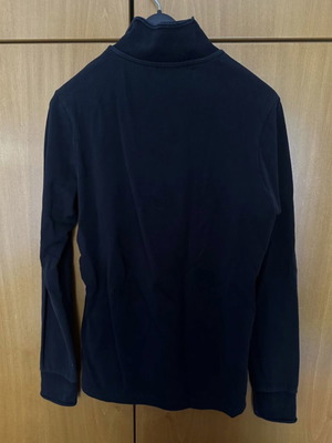 Moncler Long-Sleeve Shirt Black Medium like new