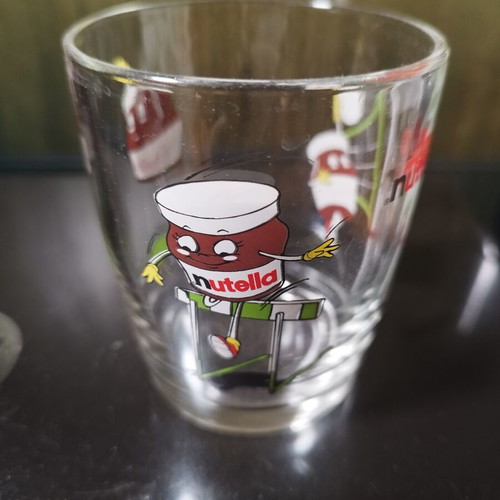 Nutella glasses set of 3 like new