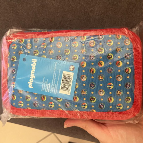 Paxos Playmobil pencil case new, unused