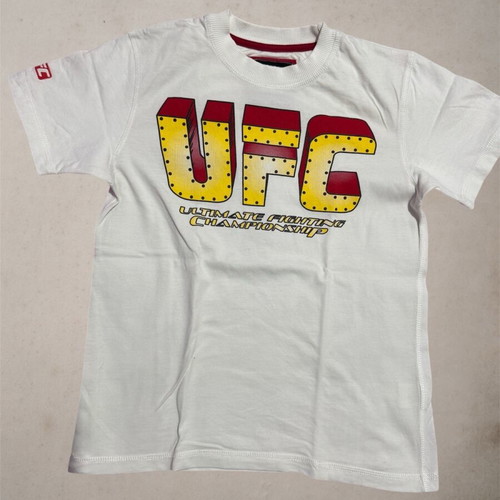 UFC Kids T-shirt like new, white, size 140 cm