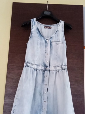 Pull & Bear dress used, blue, size M
