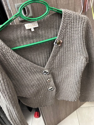 Warm cardigan used, sizes S and M