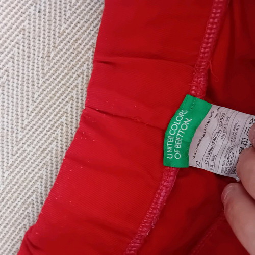 Boys' clothing set 10 years like new Benetton and Under Armour