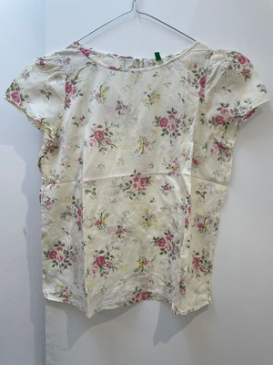 Benetton summer blouse, size M, short sleeve