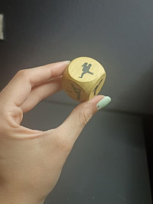 Wooden Kama Sutra dice like new
