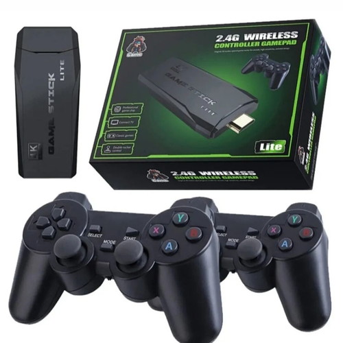 Game Console with 20,000+ Retro Games and 2 Wireless Controllers