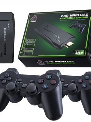 Game Console with 20,000+ Retro Games and 2 Wireless Controllers