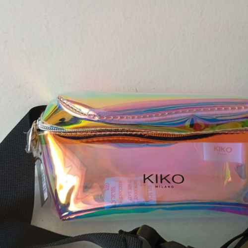 Kiko Milano waist bag new transparent plastic