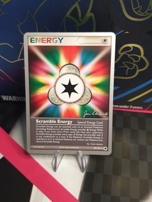 Scramble Energy Pokemon card used from 2008 World Championship