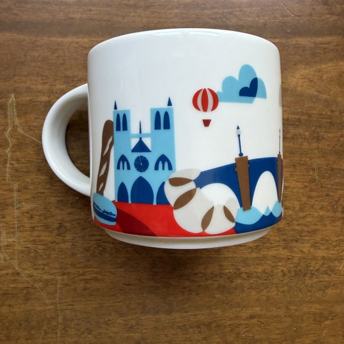 Starbucks cup Paris like new with original box