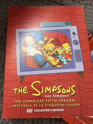 The Simpsons Collector's Edition Season 5 Boxset like new