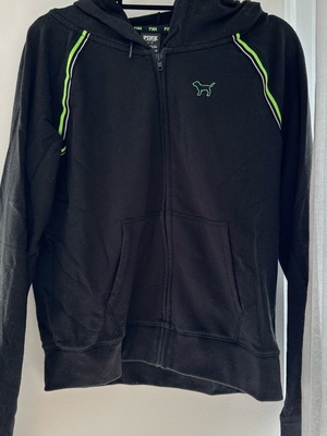 Victoria's Secret PINK hoodie μεταχειρισμένο, μαύρο, μέγεθος S