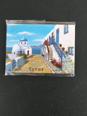 Syros fridge magnet new