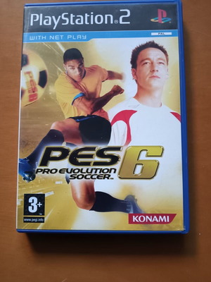 Pro Evolution Soccer 6 PS2 παιχνίδι μεταχειρισμένο, σε καλή κατάσταση