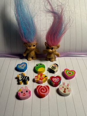 Erasers and wish trolls set new