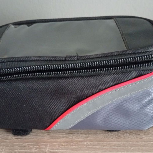 Bicycle Frame Bag like new, black, large capacity
