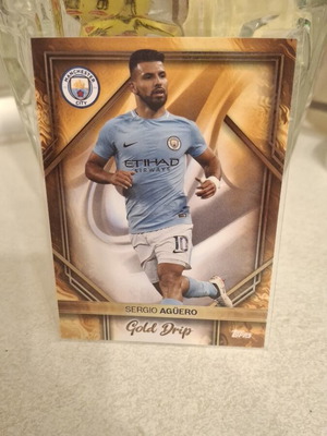 Κάρτα Sergio Aguero Topps Gold Drip 2024