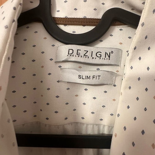 Shirt, vest and trousers set like new, shirt size L, black and white