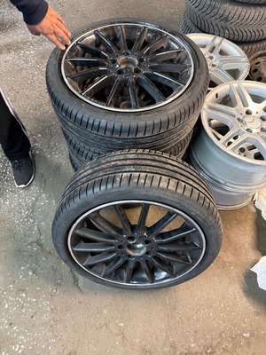 Mercedes AMG 18 Inch Rims with Like New Tires
