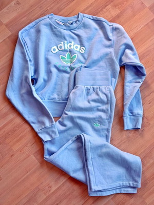 Adidas tracksuit like new, lavender, size S or small M