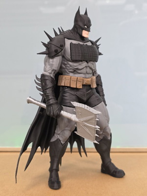 Batman Absolute 3D Print Figure 23 cm like new, plastic PLA