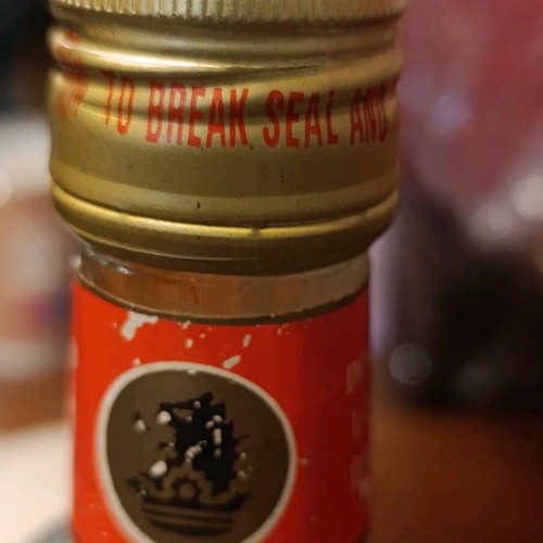 Nicholson Lamplighter vintage gin sealed bottle 700cc