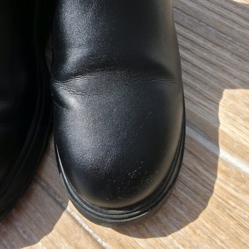 Black Zara boots like new, casual, size 35