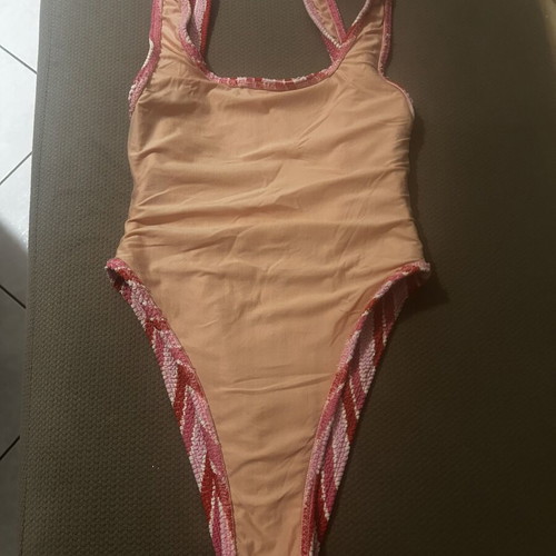 Vacay The Brand One-Piece Swimsuit like new, red and pink, size S