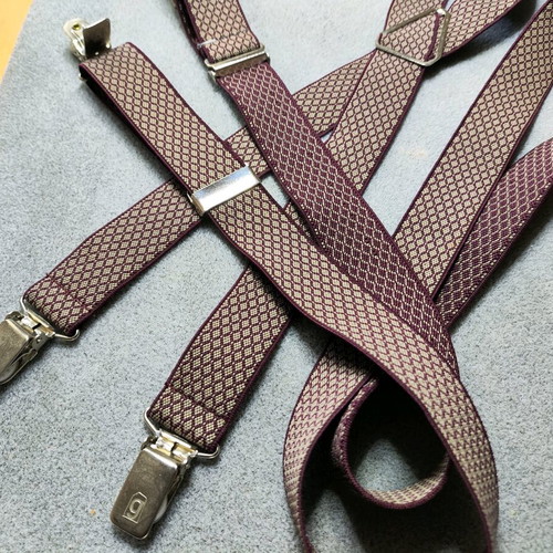 Gama Brands men's suspenders red adjustable like new