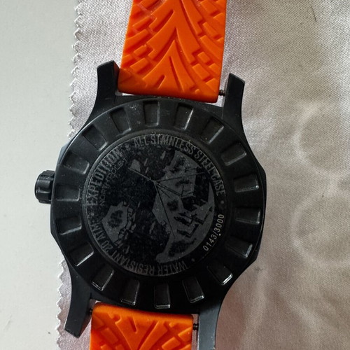 Vostok Europe Expedition North Pole-1 men's watch like new, black and orange