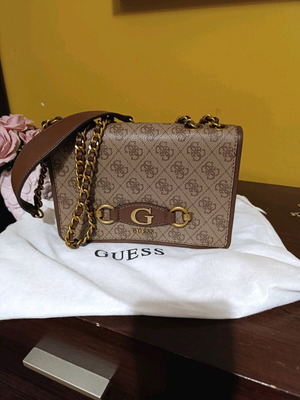 Guess shoulder and crossbody bag new, beige brown