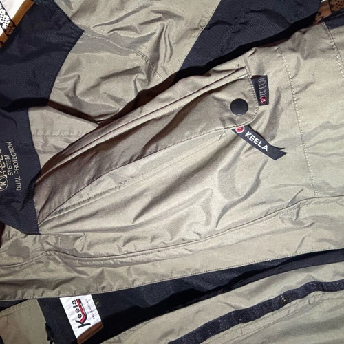 Keela System Dual Protection Windbreaker Jacket gray like new