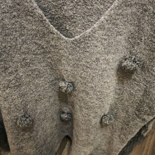 Mat Fashion oversized blouse in grey purple, like new, size L