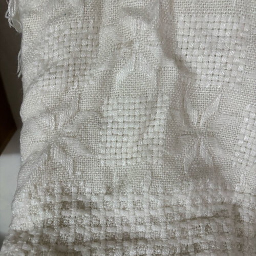Handmade knitted blanket 2m x 1.8 unused