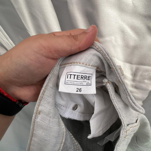 Prada jeans used, size 26, gray