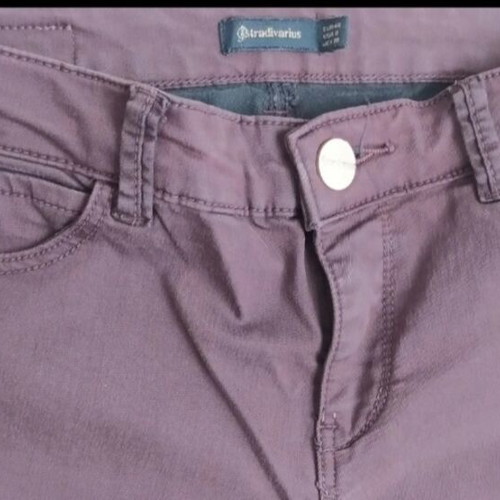 Zara elastic pants used, dark brown, size L 40 12