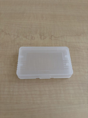 Game Boy Cartridge Case like new, transparent