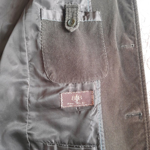 Biston Blue Jeans corduroy jacket like new, brown, size M